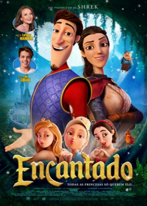 Cartaz oficial do filme Encantado