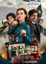Cartaz oficial do filme Enola Holmes 2