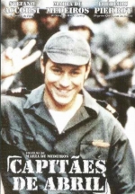 Cartaz oficial do filme Capitães de Abril