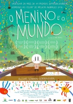 Cartaz oficial do filme O Menino e o Mundo