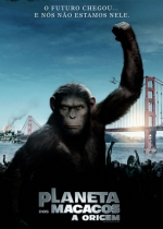 Cartaz oficial do filme Planeta dos Macacos: A Origem