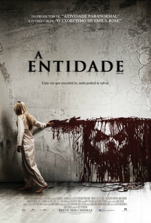 Cartaz oficial do filme A Entidade