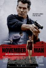 Cartaz oficial do filme November Man – Um Espião Nunca Morre