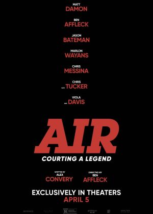 Cartaz oficial do filme AIR: A História Por Trás do Logo