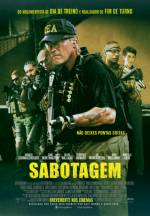 Cartaz oficial do filme Sabotagem (2014)