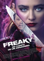 Cartaz oficial do filme Freaky: No Corpo de um Assassino