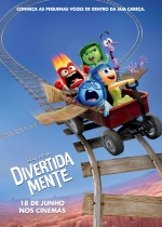 Cartaz oficial do filme Divertida Mente