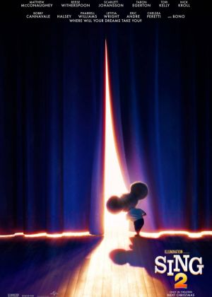 Cartaz oficial do filme Sing 2