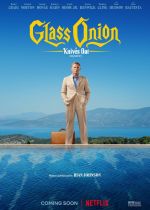 Cartaz oficial do filme Glass Onion: Um Mistério Knives Out