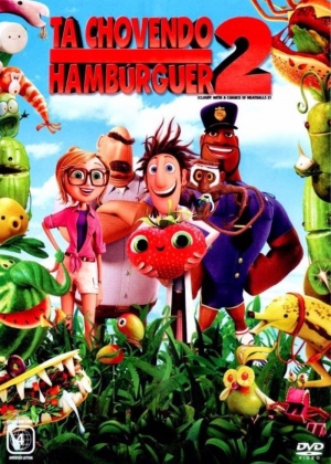 Cartaz oficial do filme Tá Chovendo Hamburguer 2 