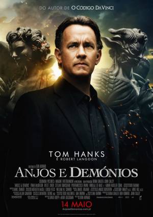 Cartaz oficial do filme Anjos e Demônios