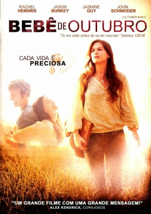 Cartaz oficial do filme Bebê de Outubro