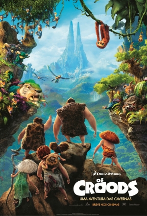 Cartaz oficial do filme OS Croods