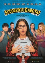 Cartaz oficial do filme Socorro! Virei uma garota