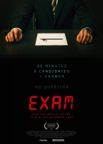 Cartaz oficial do filme Exame (2009)