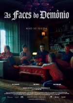 Cartaz oficial do filme As Faces do Demônio