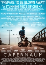Cartaz oficial do filme Cafarnaum 