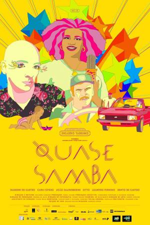 Cartaz oficial do filme Quase Samba