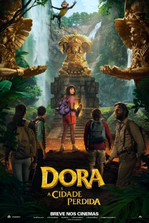 Cartaz oficial do filme Dora e a Cidade Perdida