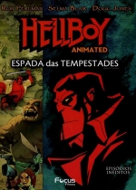 Cartaz oficial do filme Hellboy: A Espada das Tempestades