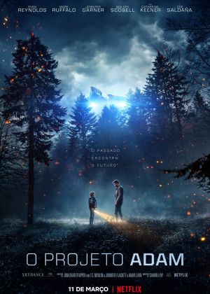Cartaz oficial do filme O Projeto Adam