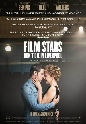 Cartaz oficial do filme Estrelas de Cinema Nunca Morrem