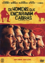 Cartaz oficial do filme Os Homens que Encaravam Cabras
