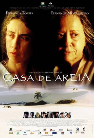 Cartaz oficial do filme Casa de Areia