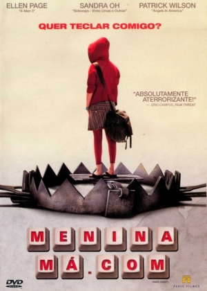 Cartaz oficial do filme Menina Má.Com