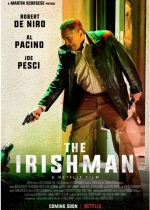Cartaz oficial do filme O Irlandês