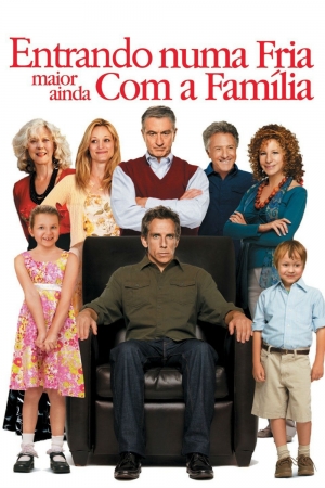 Cartaz oficial do filme Entrando Numa Fria maior Ainda com a Família