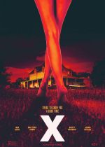 Cartaz oficial do filme X (2022)