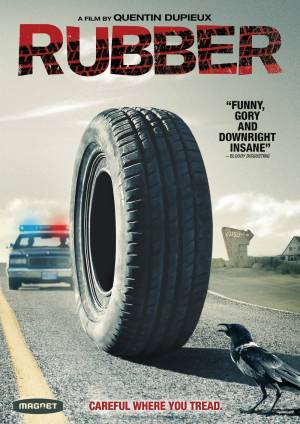 Cartaz oficial do filme Rubber, O Pneu Assassino