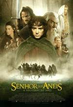 Cartaz oficial do filme O Senhor dos Anéis: A Sociedade do Anel 