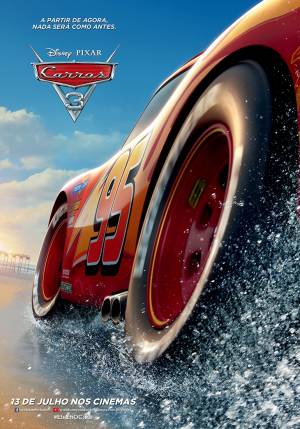 Cartaz oficial do filme Carros 3