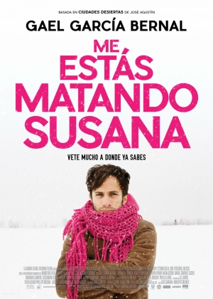 Cartaz oficial do filme Estás me Matando Susana