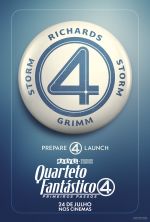 Cartaz do filme Quarteto Fantástico: Primeiros Passos