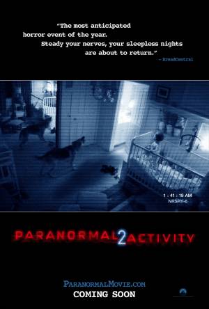 Cartaz oficial do filme Atividade Paranormal 2
