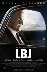 Cartaz oficial do filme LBJ - A Esperança de Uma Nação