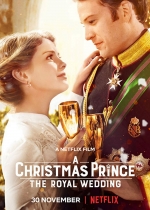 Cartaz oficial do filme O Príncipe do Natal: O Casamento Real