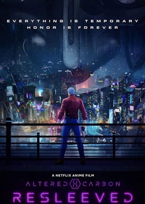 Cartaz oficial do filme Altered Carbon: Nova Capa