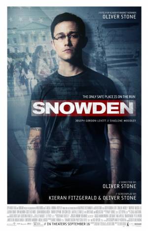 Cartaz do filme Snowden: Herói ou Traidor
