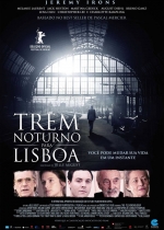 Cartaz oficial do filme Trem Noturno Para Lisboa