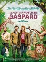 Cartaz oficial do filme A Excentrica Familia De Gaspard