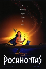 Cartaz oficial do filme Pocahontas - O Encontro de Dois Mundos